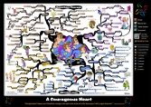 Superhero Courage mind map