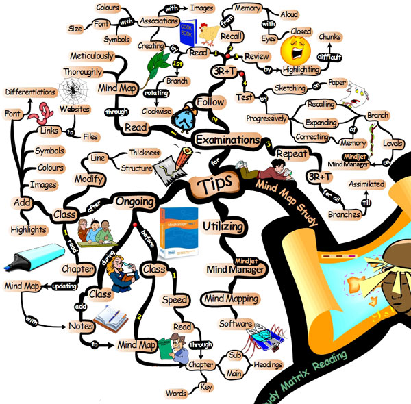 Mind Mapping Study Tips