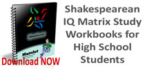 Shakespearean Mind Map Workbooks