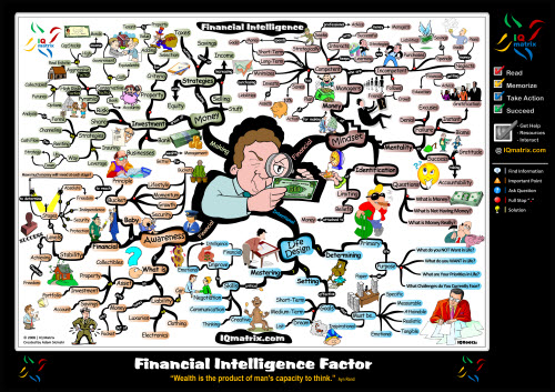 The Financial Intelligence Factor - Mind Map financial intelligence The Financial Intelligence Factor