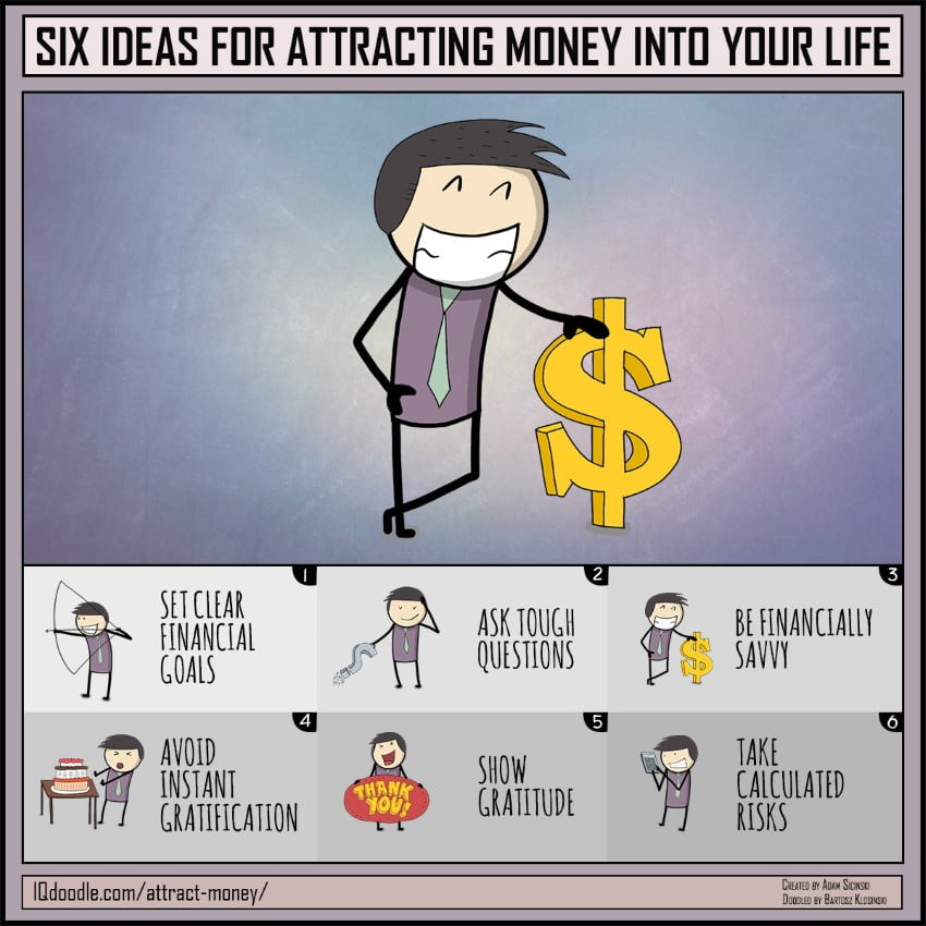 Six Ideas for Attracting More Money into Your Life
