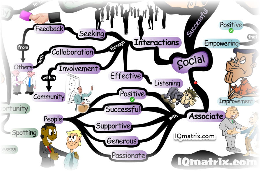 Social Interactions for Success